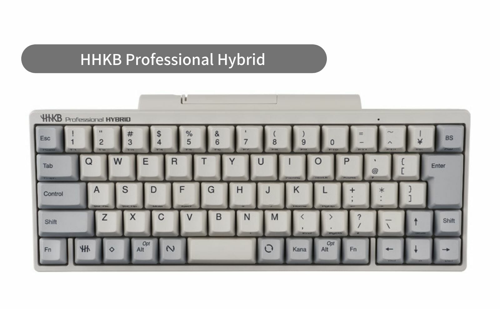HHKB Hybrid type-S 墨 JIS配列 刻印あり BLE - PC/タブレット
