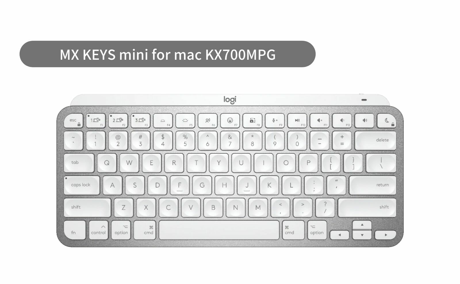 [匿名配送]ロジテック MX Keys Mini Black US キーボードLKM68B