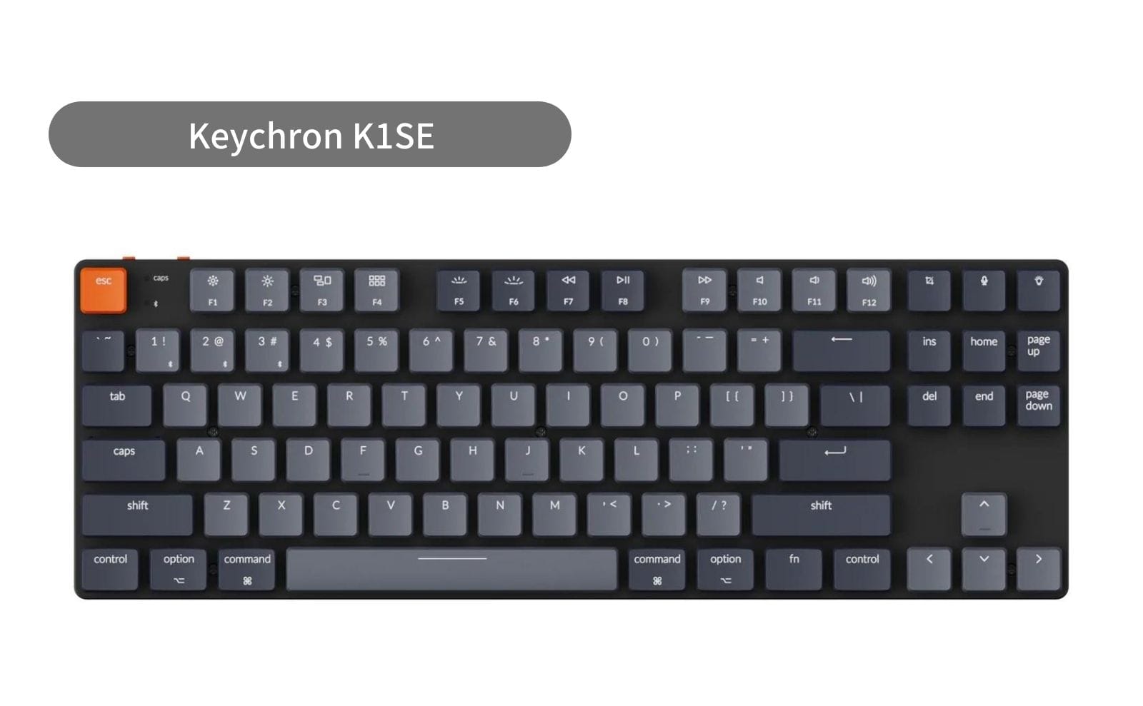 Keychron K1 SE バージョン5 青軸 JIS配列 RGBバックライト-