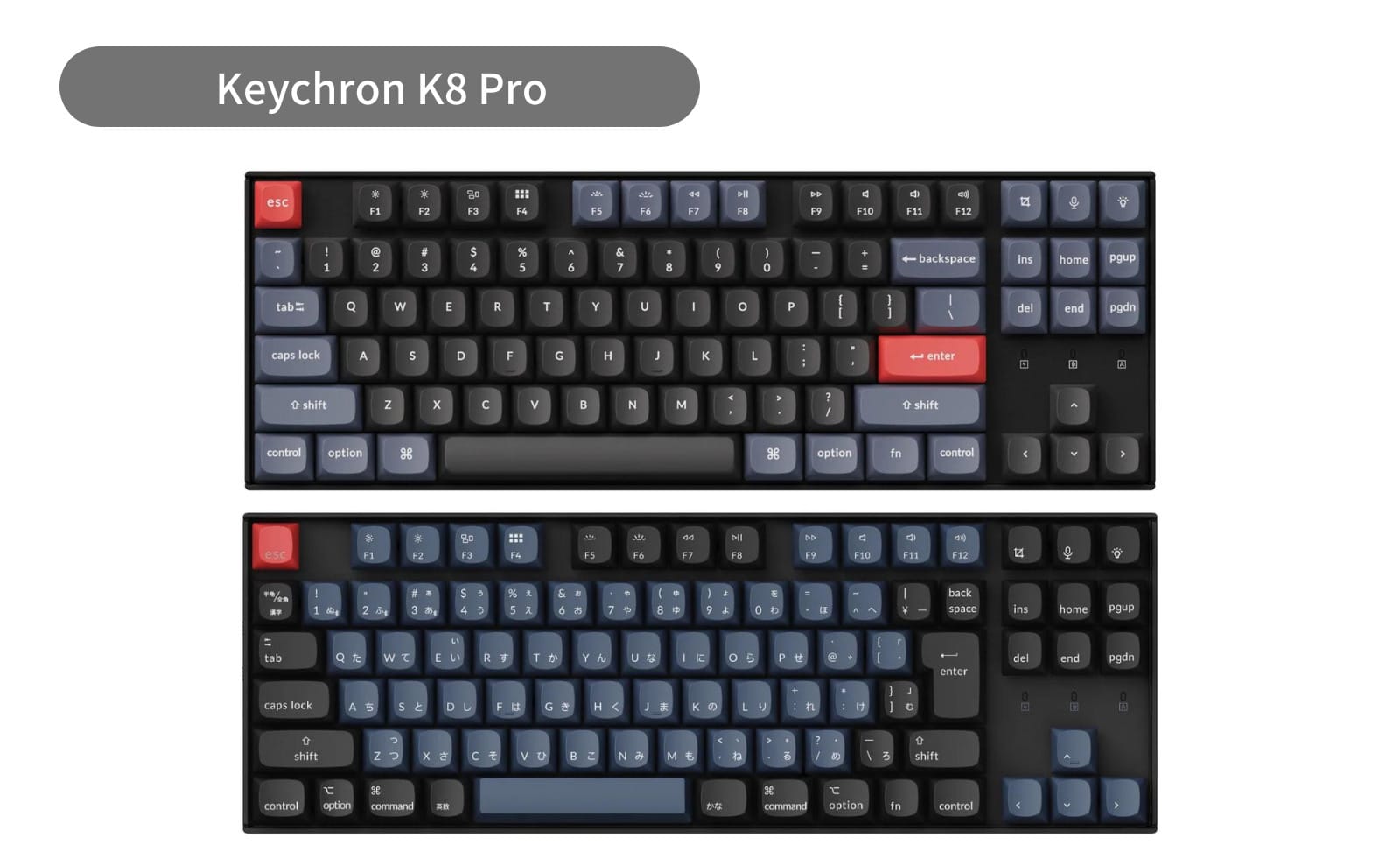 Keychron K8 Pro (JIS/US Array) now available in Japan from Kopec