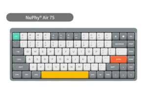 NuPhyとは?おしゃれなデザインで話題の新進気鋭のキーボードブランドについて紹介 55 NuPhy Air 75