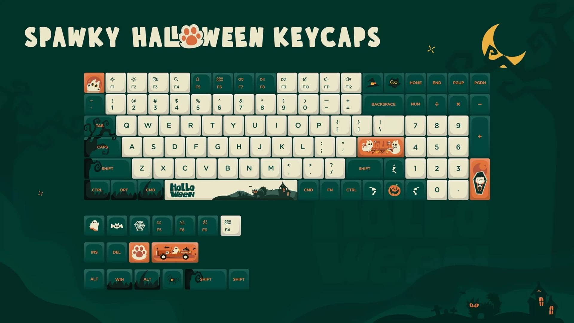 Halloween Keycaps scaled