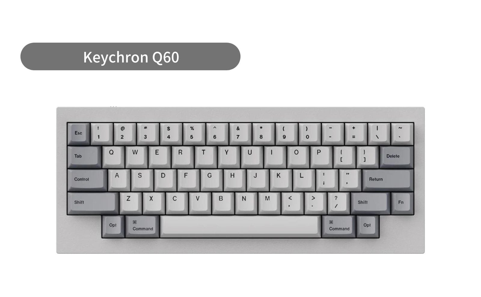 Keychron Q60 US配列 ベアボーン