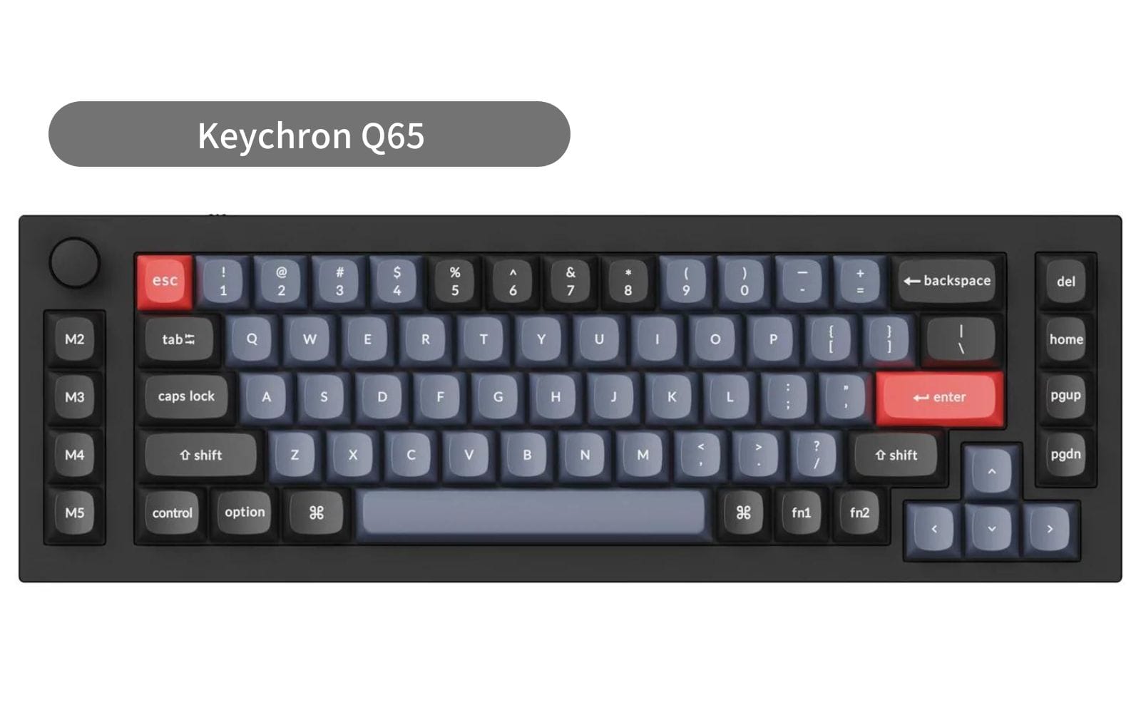 Keychron Q65 メカニカルキーボード 茶軸 - PC/タブレット