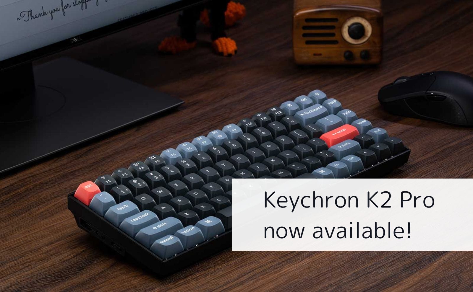 Keychron K4 Proが発売！キーマップカスタマイズに対応したMacでも