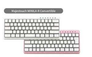 FILCO "Majestouch MINILA-R Convertible" now available in new strawberry and milk colors 4 Majestouch MINILA R Convertible 2