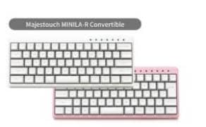 FILCO "Majestouch MINILA-R Convertible" now available in new strawberry and milk colors 4 Majestouch MINILA R Convertible 2