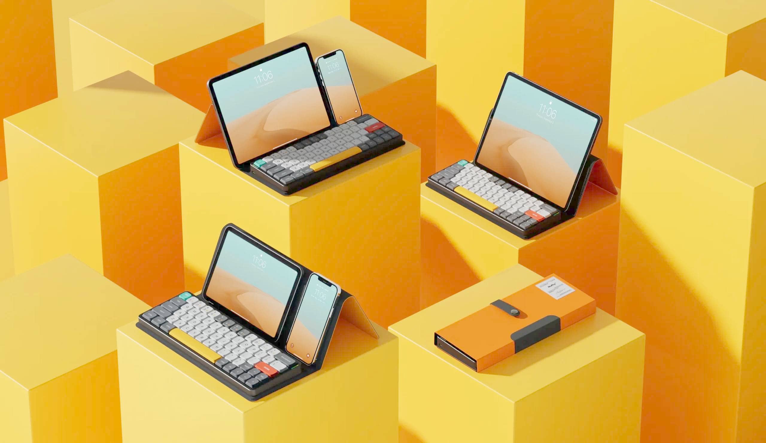 NuPhy Air 60レビュー。ラップトップパソコンの上でも使える省スペースキーボードの決定版! 18 NuFolio V2 scaled