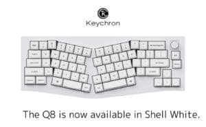 The Q8 is now available in Shell White.