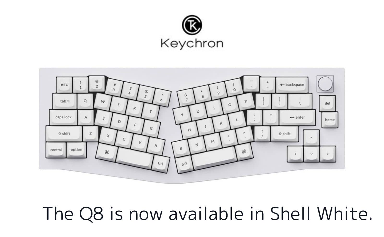 The Q8 is now available in Shell White.