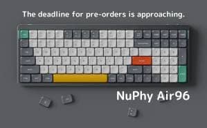 The deadline for pre orders is approaching.