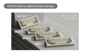 DROP + TOKYO KEYBOARD TOKYO60 2 VORTEX M0110 QMKVIAVial Version