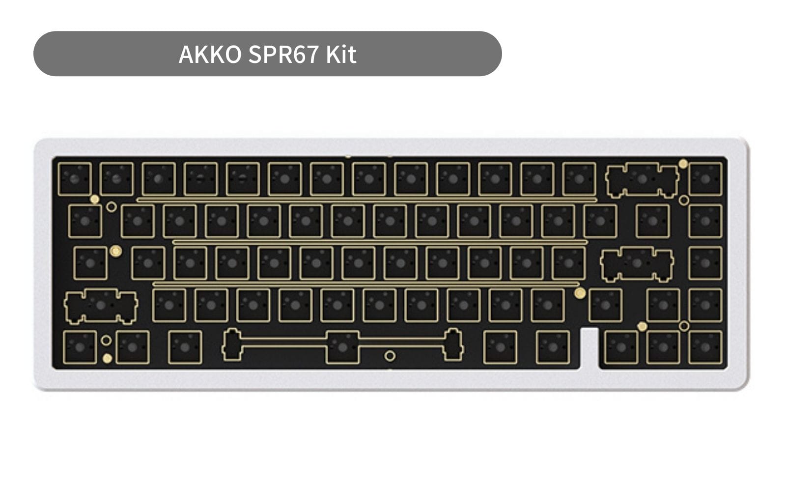 新発売 Akko SPR67 カスタムキーボード - PC/タブレット