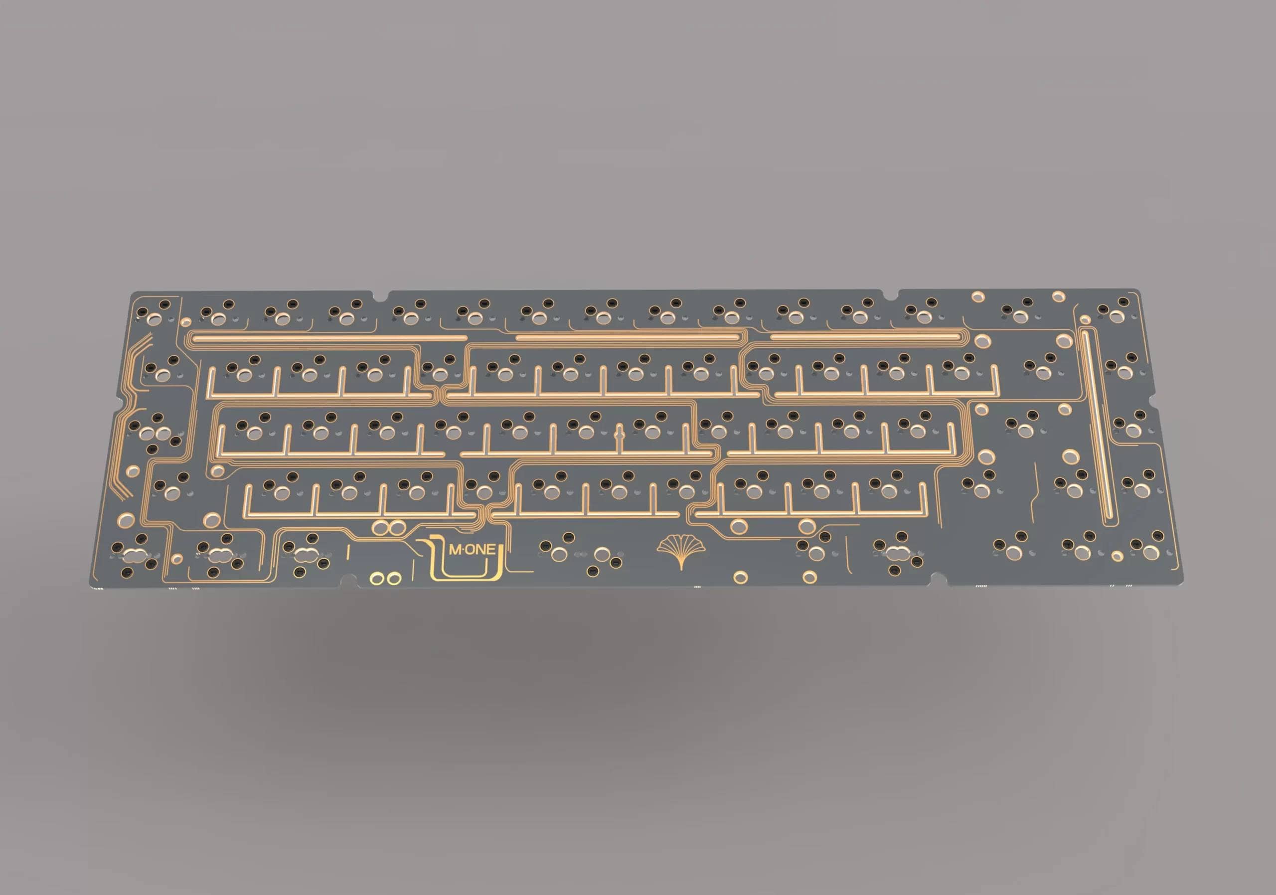 Ginkgo65 R2 Hotswap Flex Cut PCB 1 1 scaled