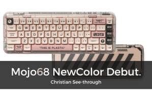 Mojo68 NewColor Debut. Christian See through