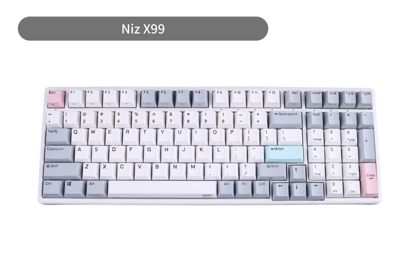 最も信頼できる NIZ X99 PRO ワイヤレスキーボード キーボード ...