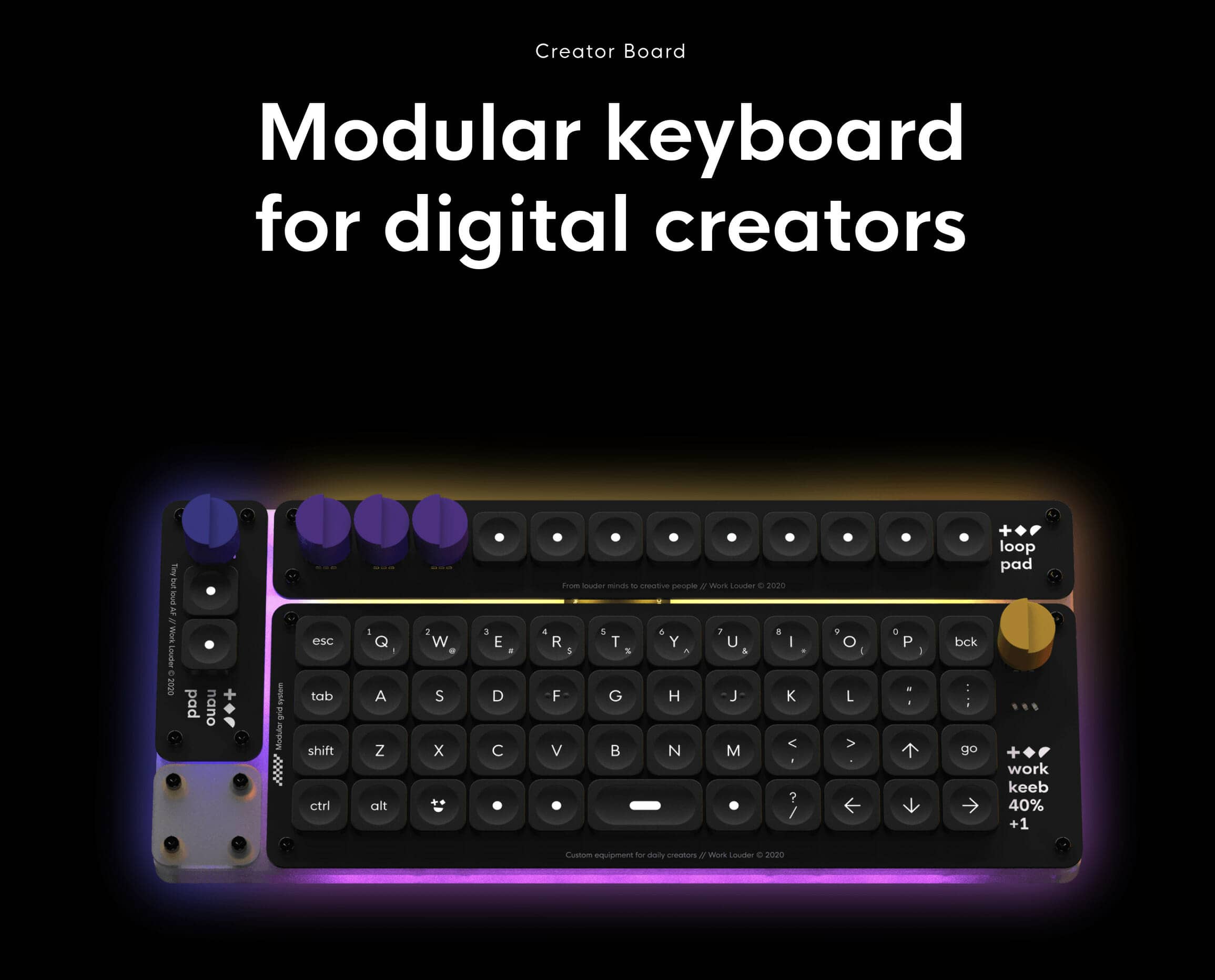 work louder announces "The Nomad Model-E 2 6c589ddffe25285921c365364051b254