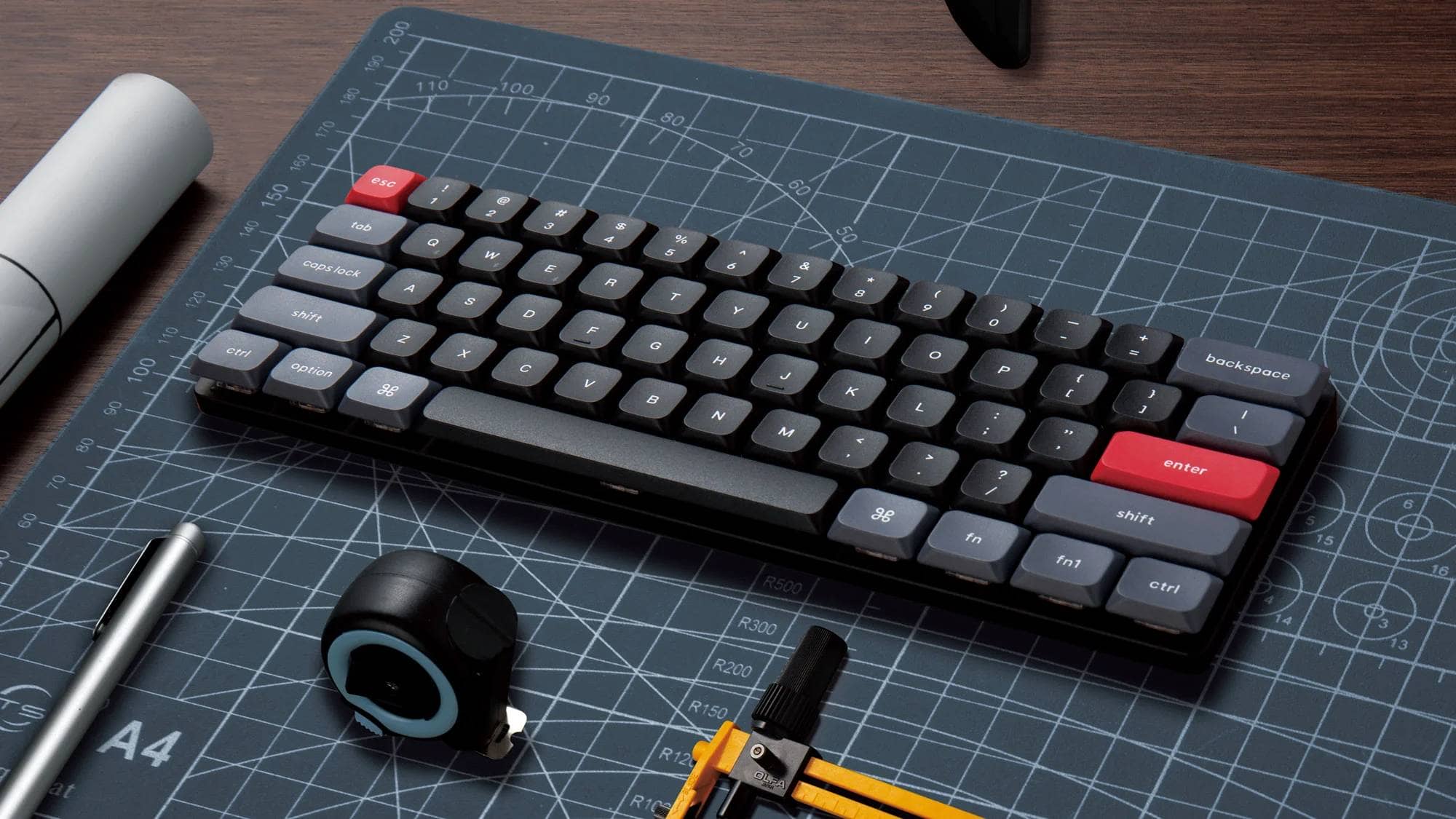 Keychron K9 Pro が発表される|キーマップの変更が可能な60%メカニカルキーボード 4 Keychron K9 Pro QMK Wireless Custom Mechanical Keyboard 1