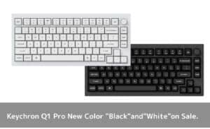 Keychron Q1 Pro 5 Keychron Q1 Pro New Color BlackandWhiteon Sale