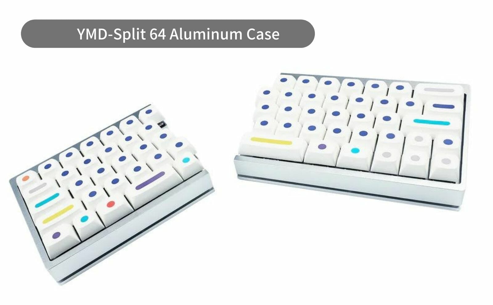 YMD-Split 64 Aluminum Case With Acrylic Layer Kit - GreenKeys(グリーンキーズ)