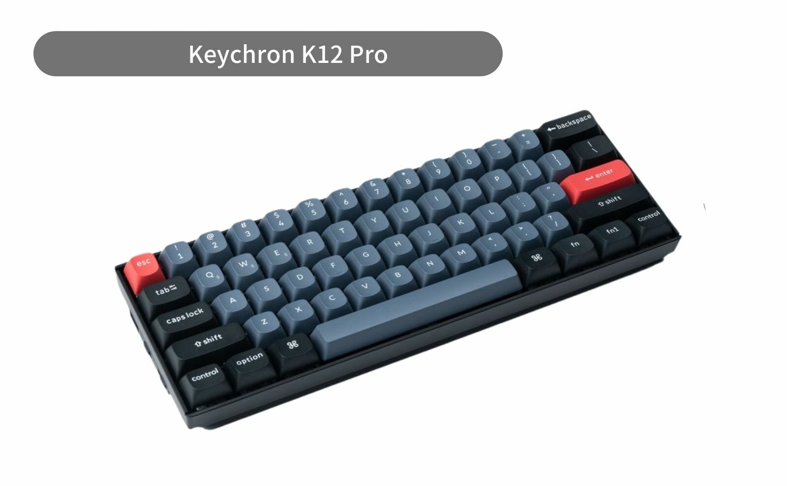 Keychron K12 ワイヤレス キーボードUS 配列 オプティカル赤軸 - PC 