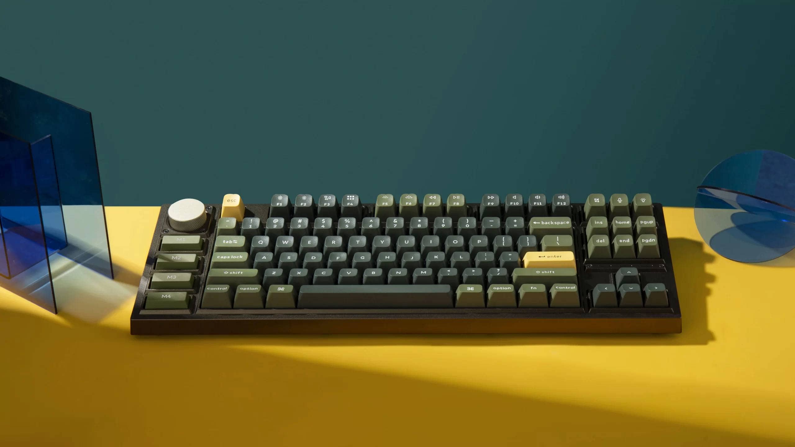 Keychron Q3 Proの発売が決定!80%テンキーレスサイズにマクロボタンを搭載 4 Keychron Q3 Pro QMK Wireless Mechanical Keyboard Special Edition Olive Green 2 scaled