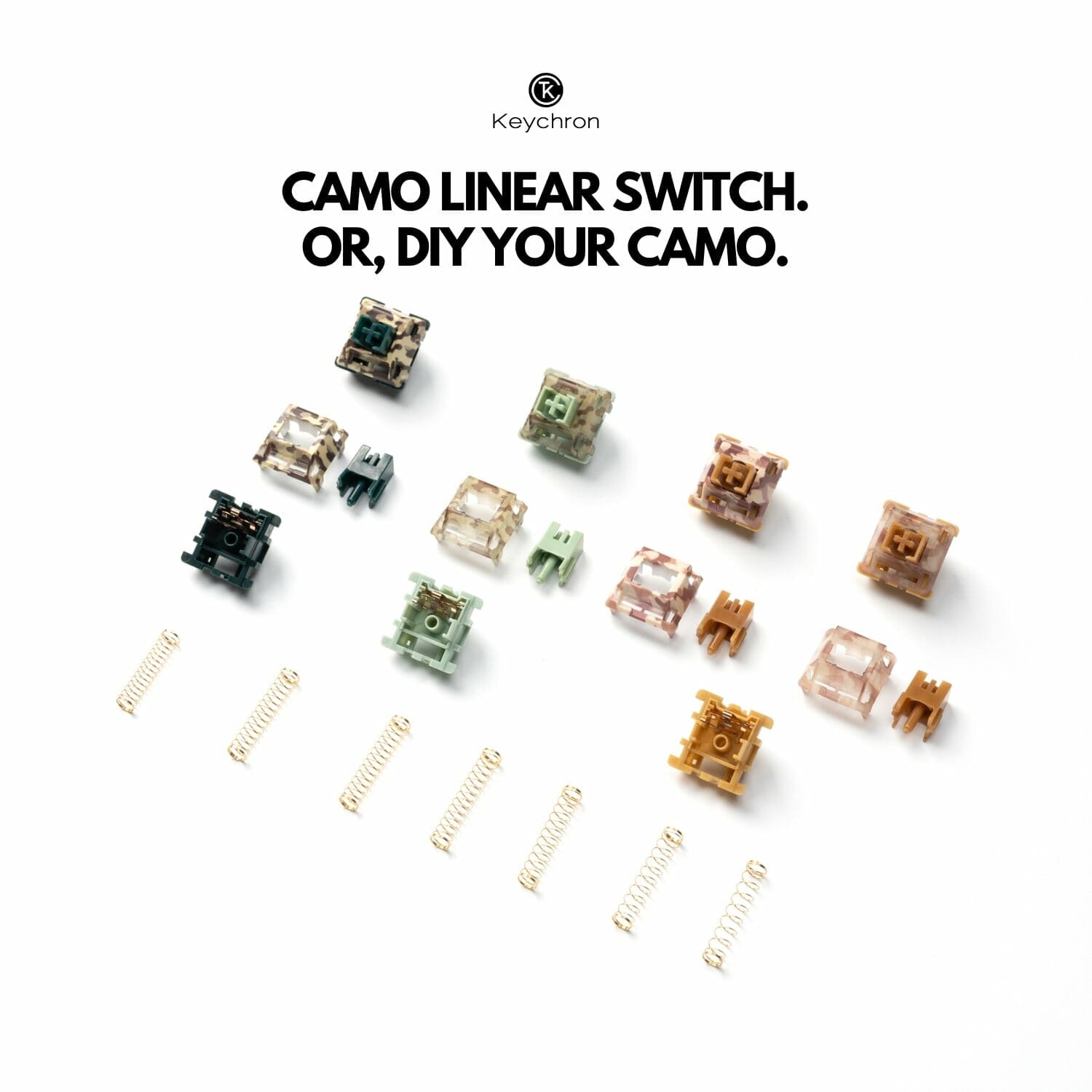 Keychron のCamo SwitchにDIYキットが登場