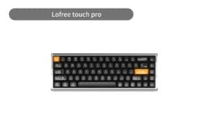 Lofree Touchレビュー｜手に吸い付くアーチ上のカーブが美しい