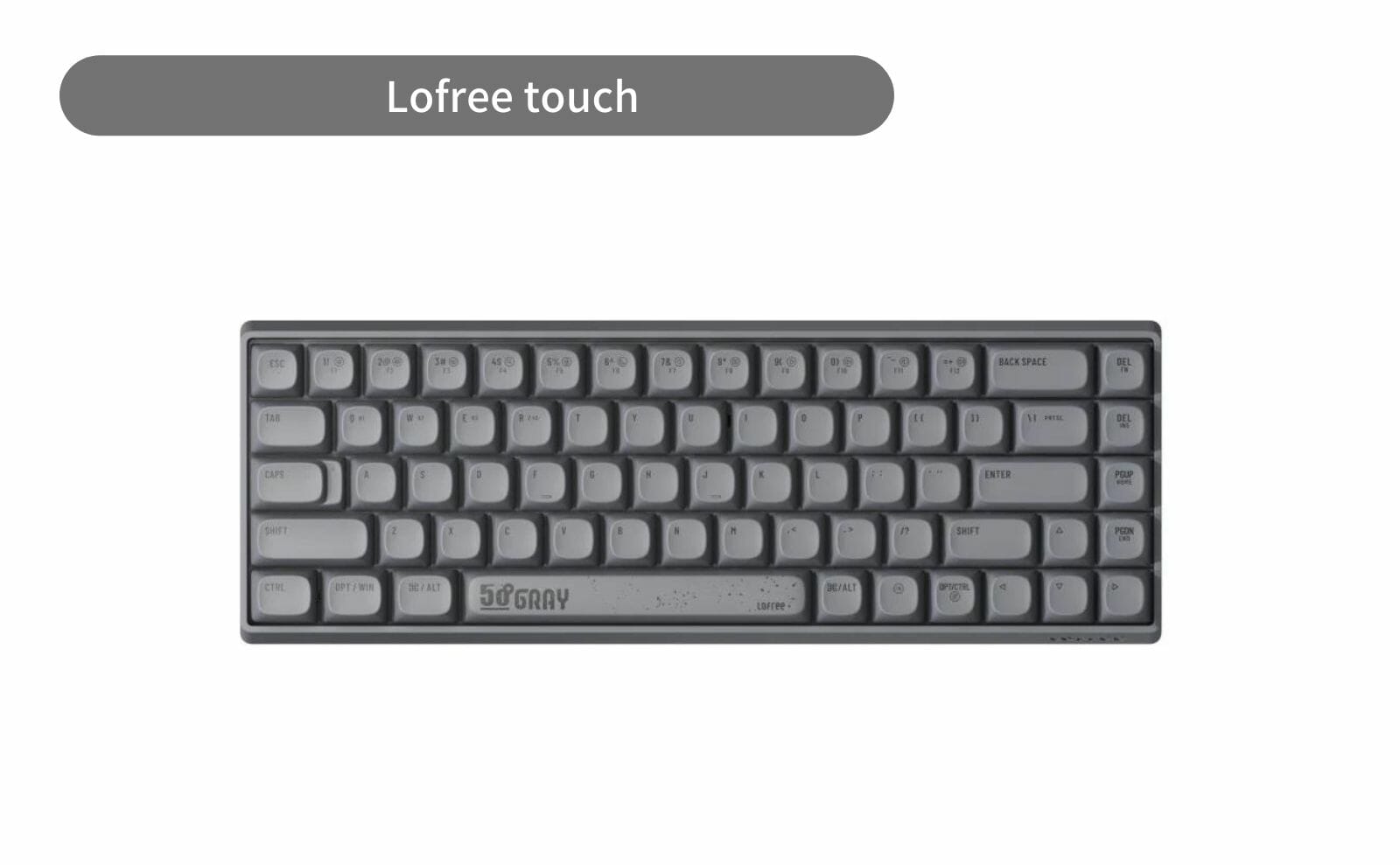 Lofree Touch Review｜Mechanical keyboard with beautiful curves on