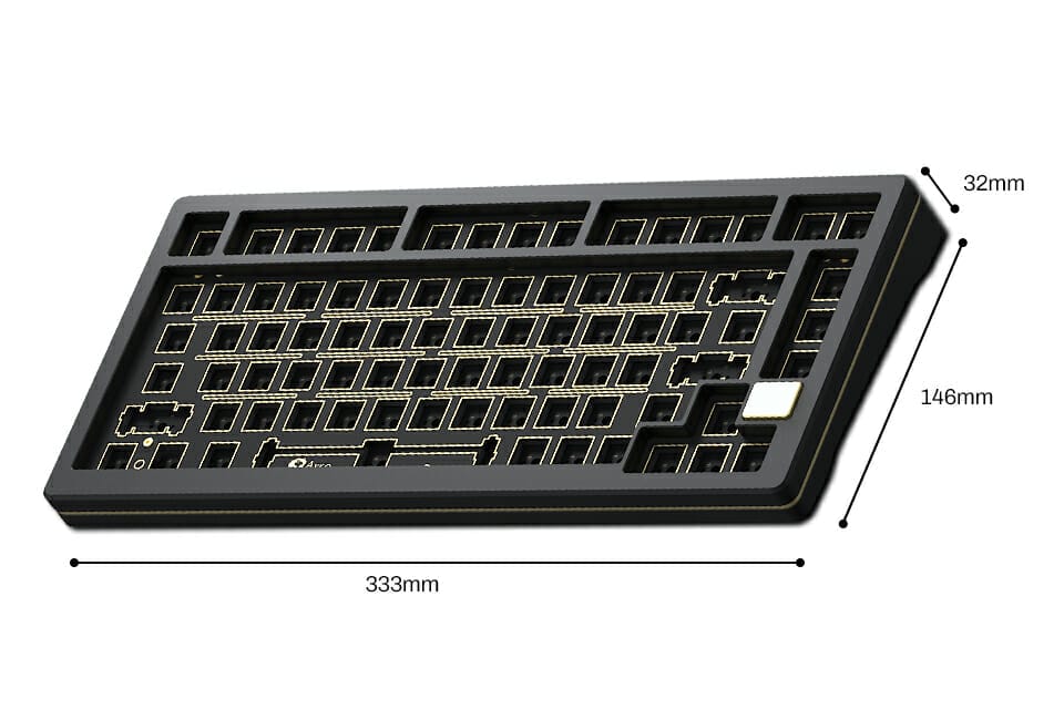Akko SPR75 Kitが新発売｜スプリングマウントを採用した打鍵感に優れる 