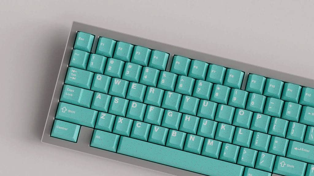 Wuque Studio launches "WS Purquoise Keycaps Set" GB 4 WS