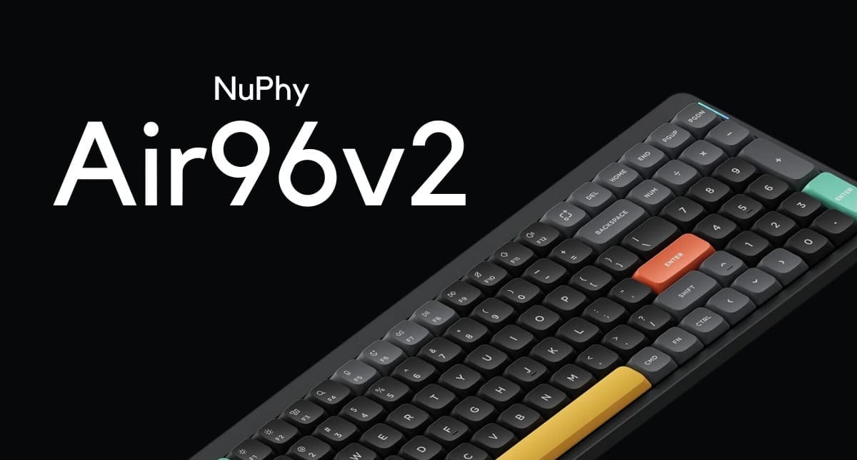 NuPhy Air96v2 is now available for pre-order｜Upgrade PCB kit for