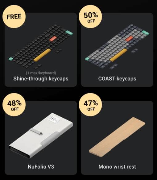 NuPhy Air96v2の予約販売が開始|v1ユーザー向けにアップグレードPCBキットも購入可能 1 4bf732d1bd0b3ae99bbfc1ddebde1680