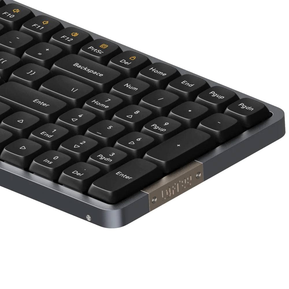 Lofree FLOWにテンキーがついた!「Lofree FLOW 100-Keys」が販売開始 8 numerickeypad black