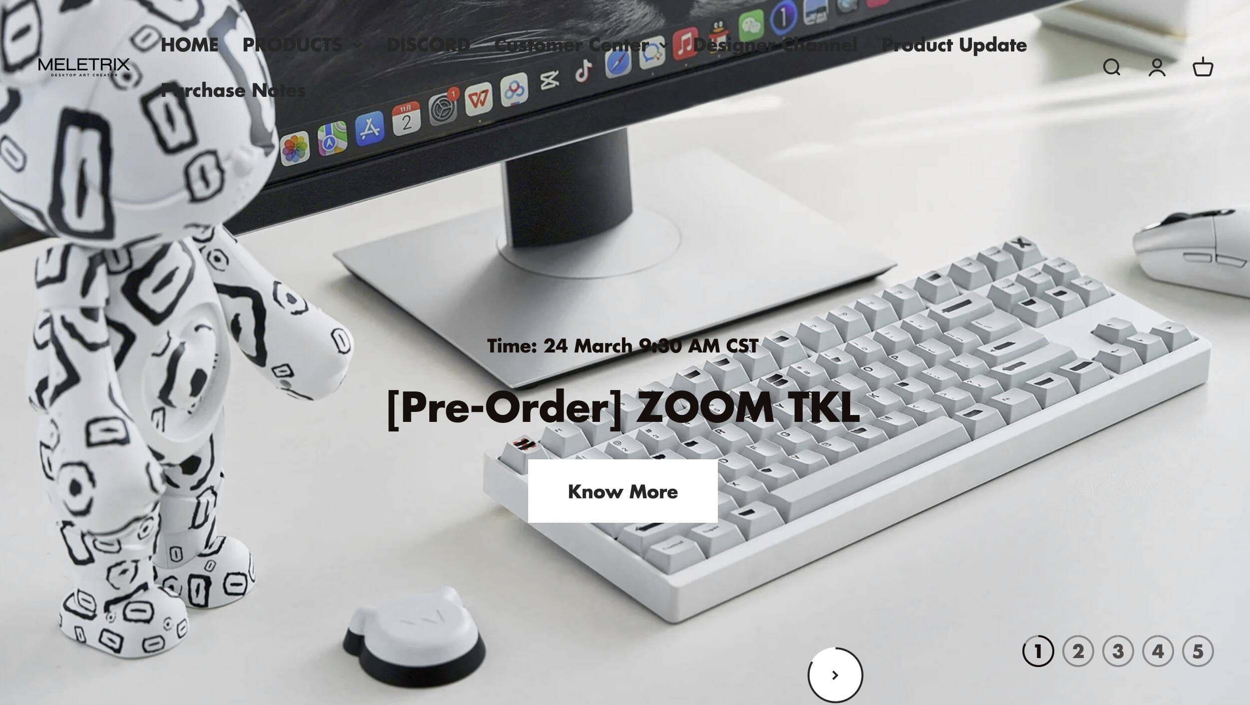 MELETRIXからZOOM TKLのPre-Order開始がアナウンスされる｜新色も追加