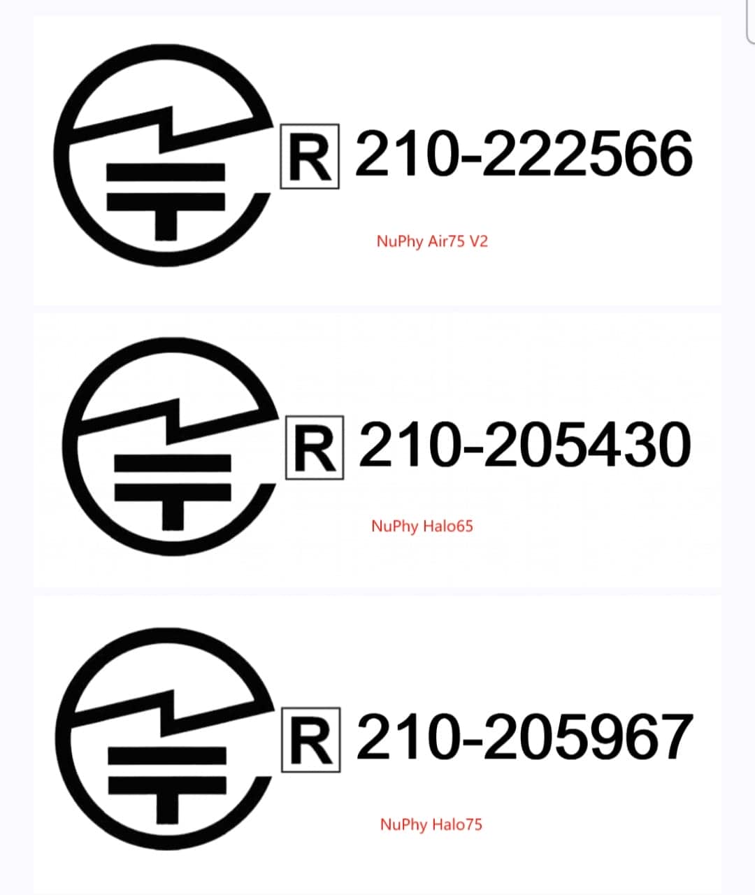 NuPhy製品の技適認証一覧|公式サイト商品と日本で販売されているものは同一だがルール上は国内販売代理店で購入する必要あり 1 1000002911