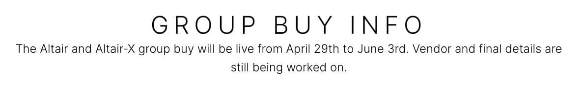 ALTAIR & ALTAIR-XのGB開始日が2024年4月29日に決定|専用キーキャップもリリース 2 d318c7277eb59247d7afce70bfbfd85d