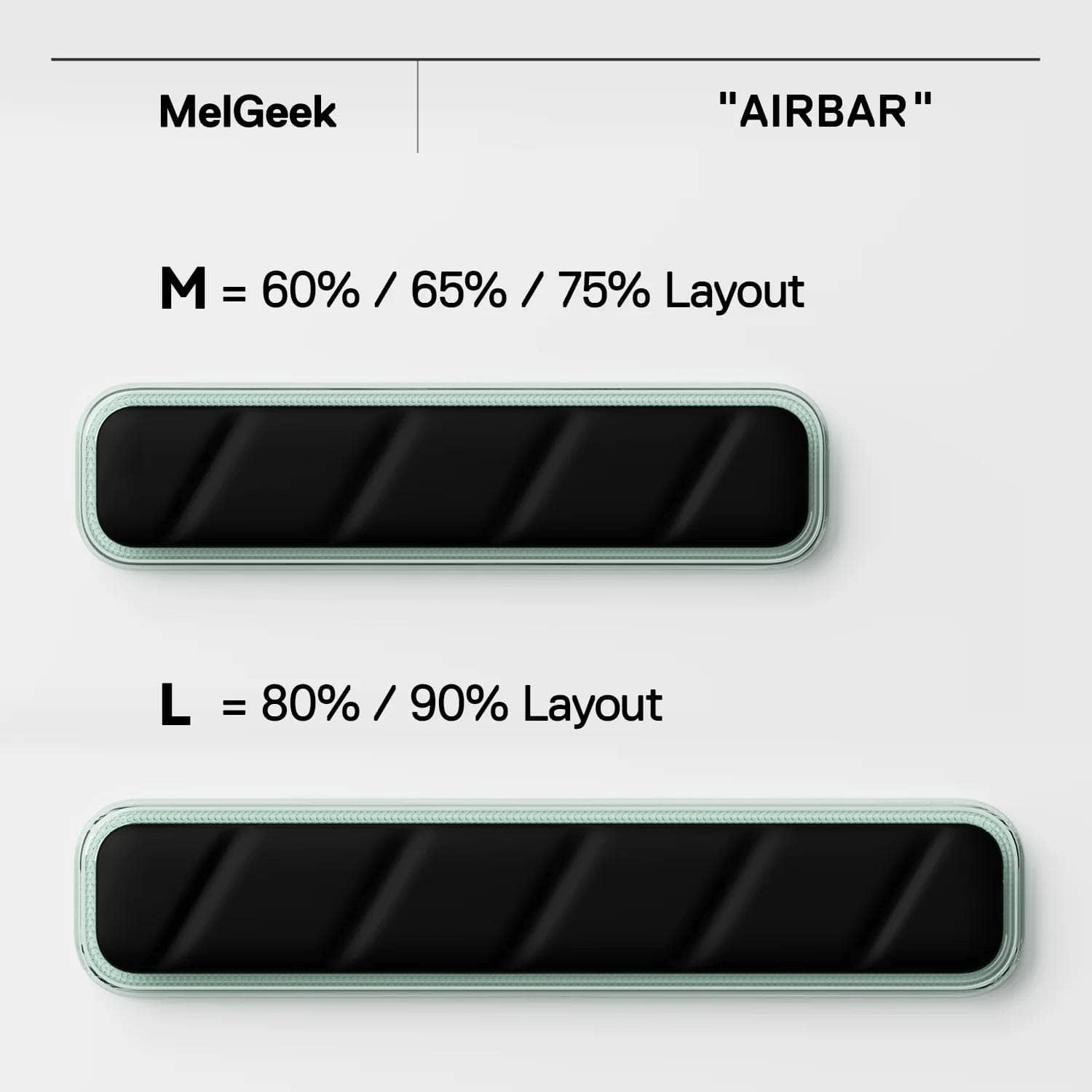 MelGeekからプラスチックカラーのリストレストが登場|AIRBAR Liquid Silicone Gel Wrist Rest 4 0