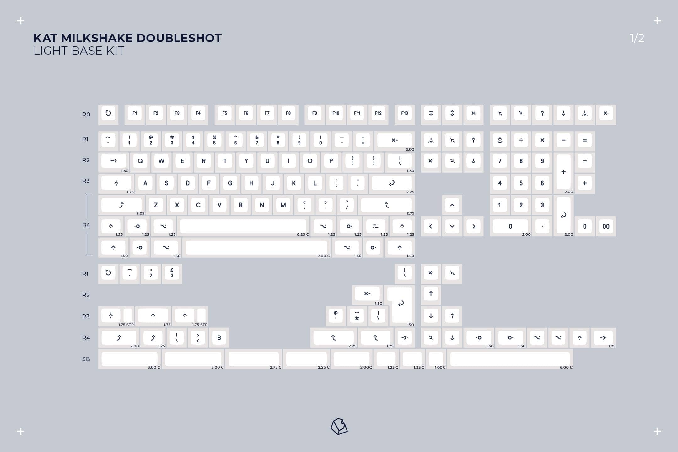 KAT Milkshake DS kit light base