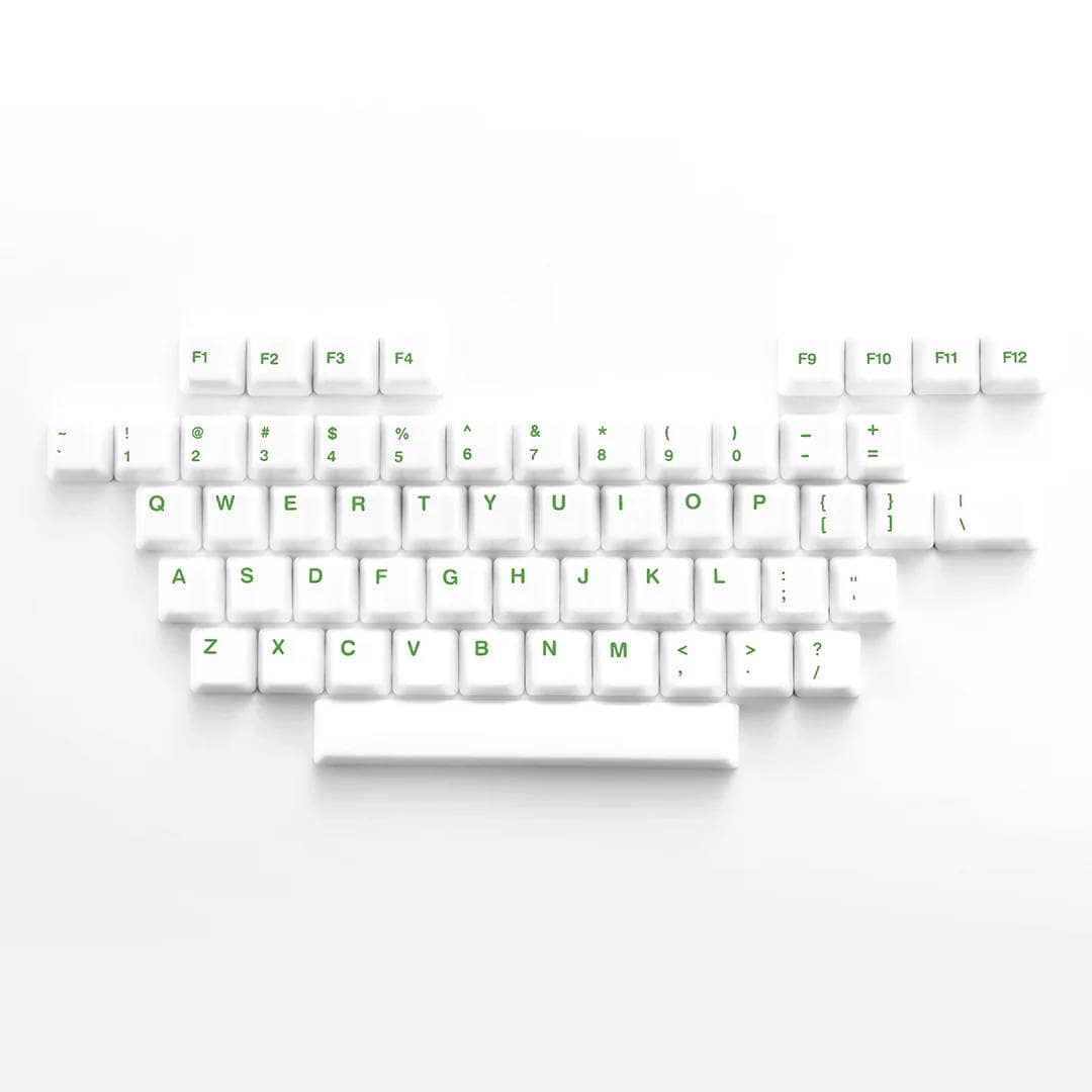 知ってた?Cerakey Whiteにはレジェンドの色が8種類から選べるということを 6 White Green