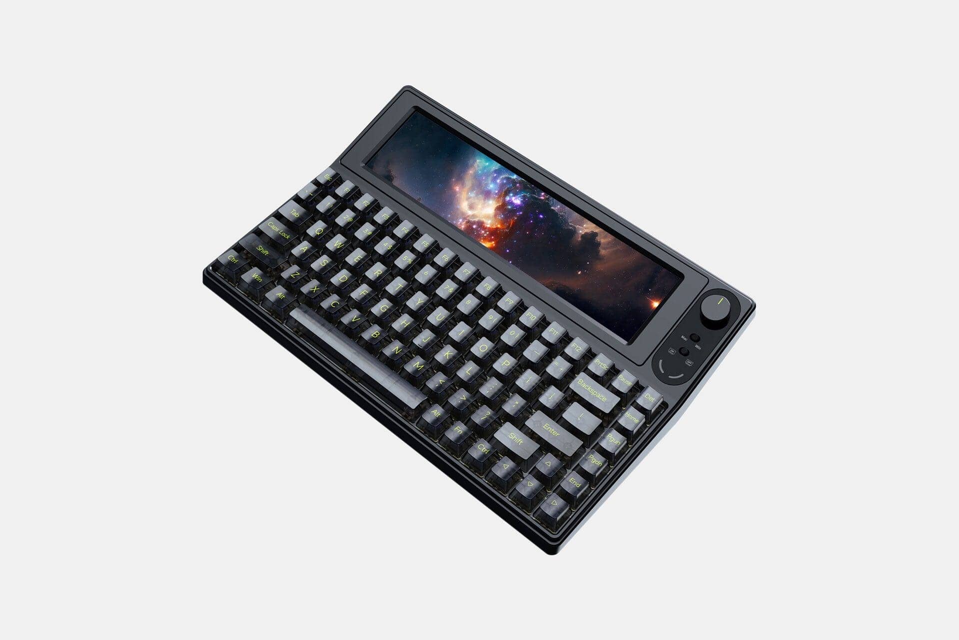 KIBU begins handling AJAZZ-AKP846, a keyboard with a 10.1-inch touch panel LCD 2 GSsG2pyaUAACqvk