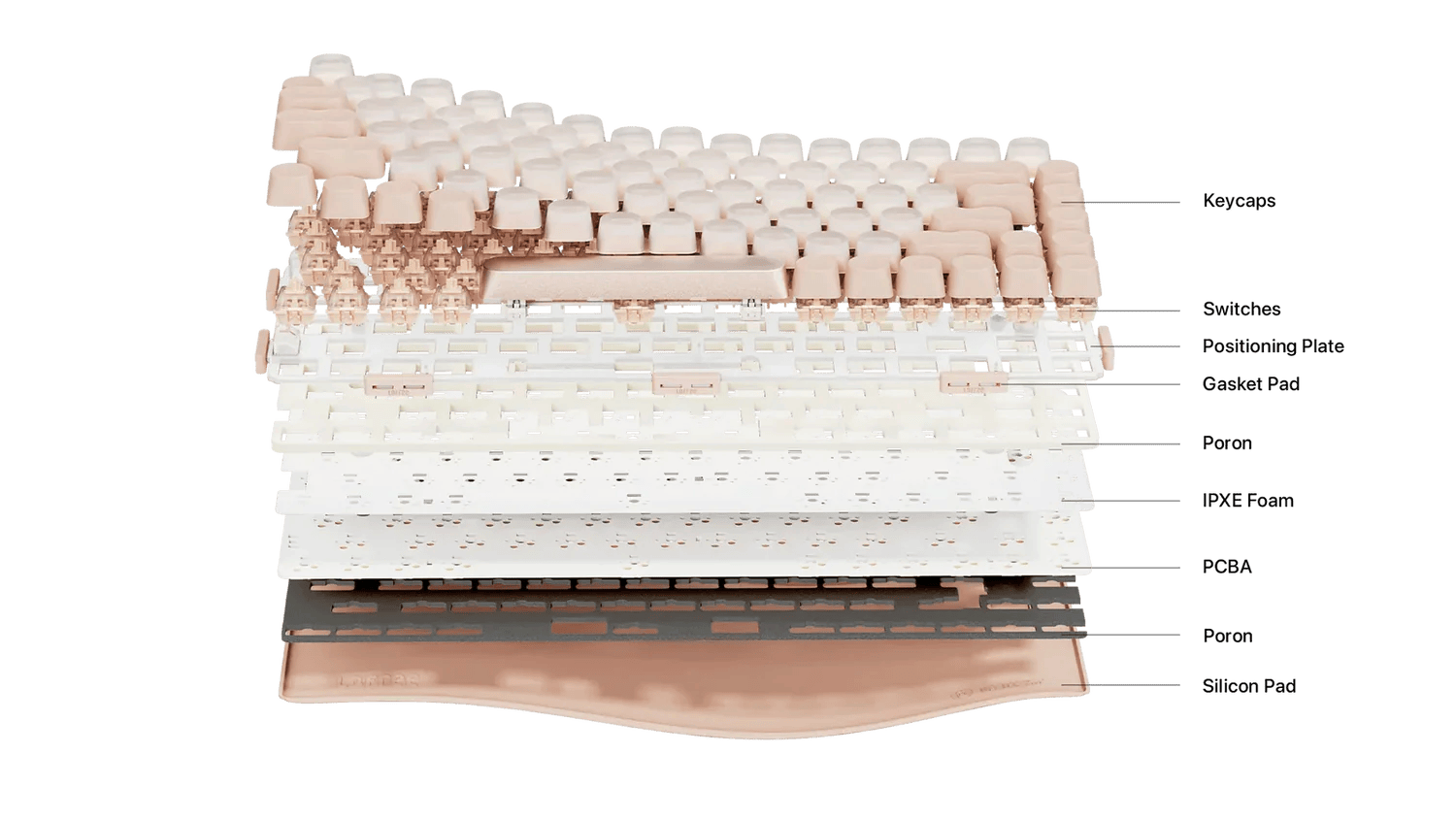 Lofree Japanから新たに4種類の新製品が登場|大人気Dotシリーズの後継機種も 5 Foundation gasket hero