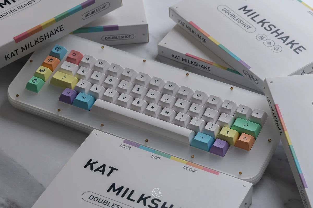 KAT Milkshake PBT Profile Keycaps 14