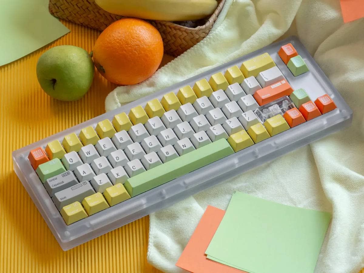Keyreative Signal Test Keycap Review|Retro Looks 3 Vitamin C ABS Cherry Profile Keycaps