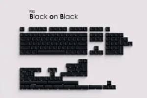 Keyreative PBS BOB Black Keycaps base
