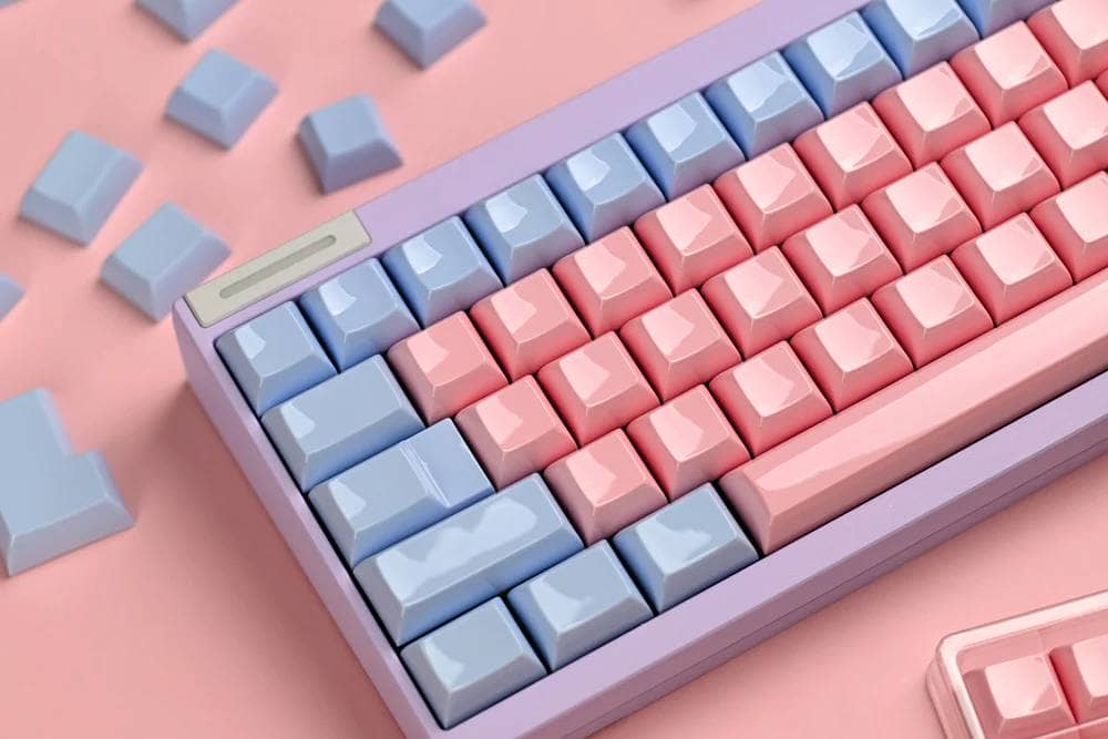 KAM PBT Blank Keycaps pink cc7067f6 2bf9 4ace 9d1e 1c477ad65a1d