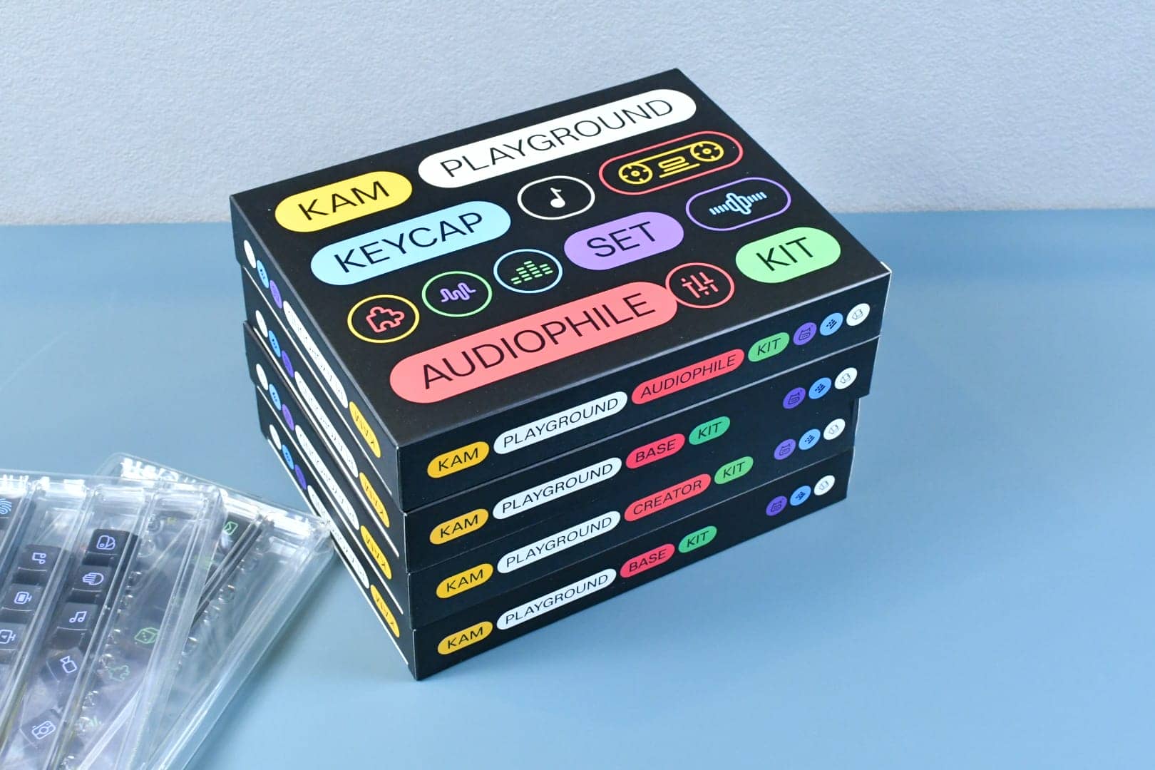 Keyreative KAM Playground Review|Great set of keycaps for macro pad 19 xx 108