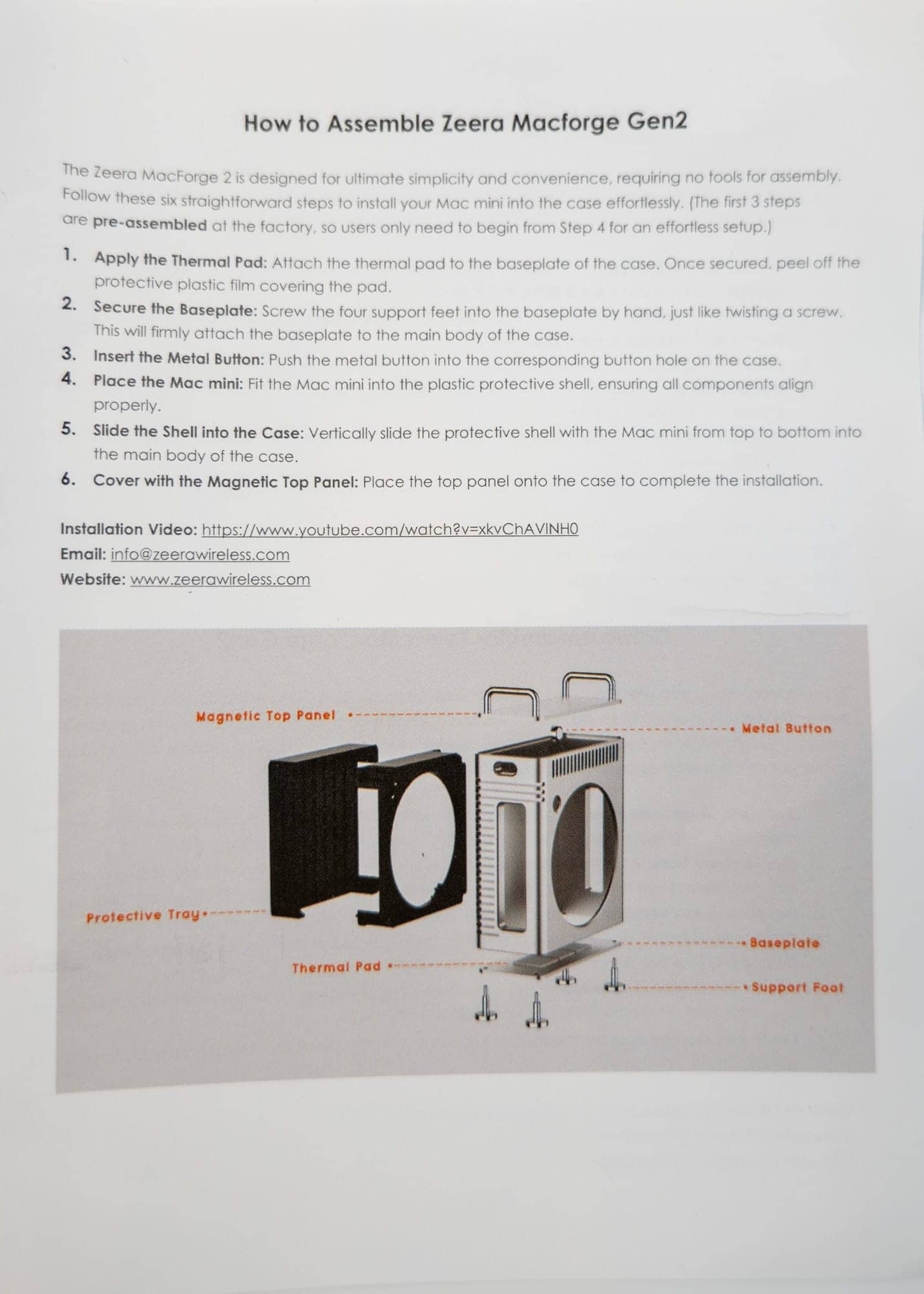 ZEERA Mac mini m4 Case 44