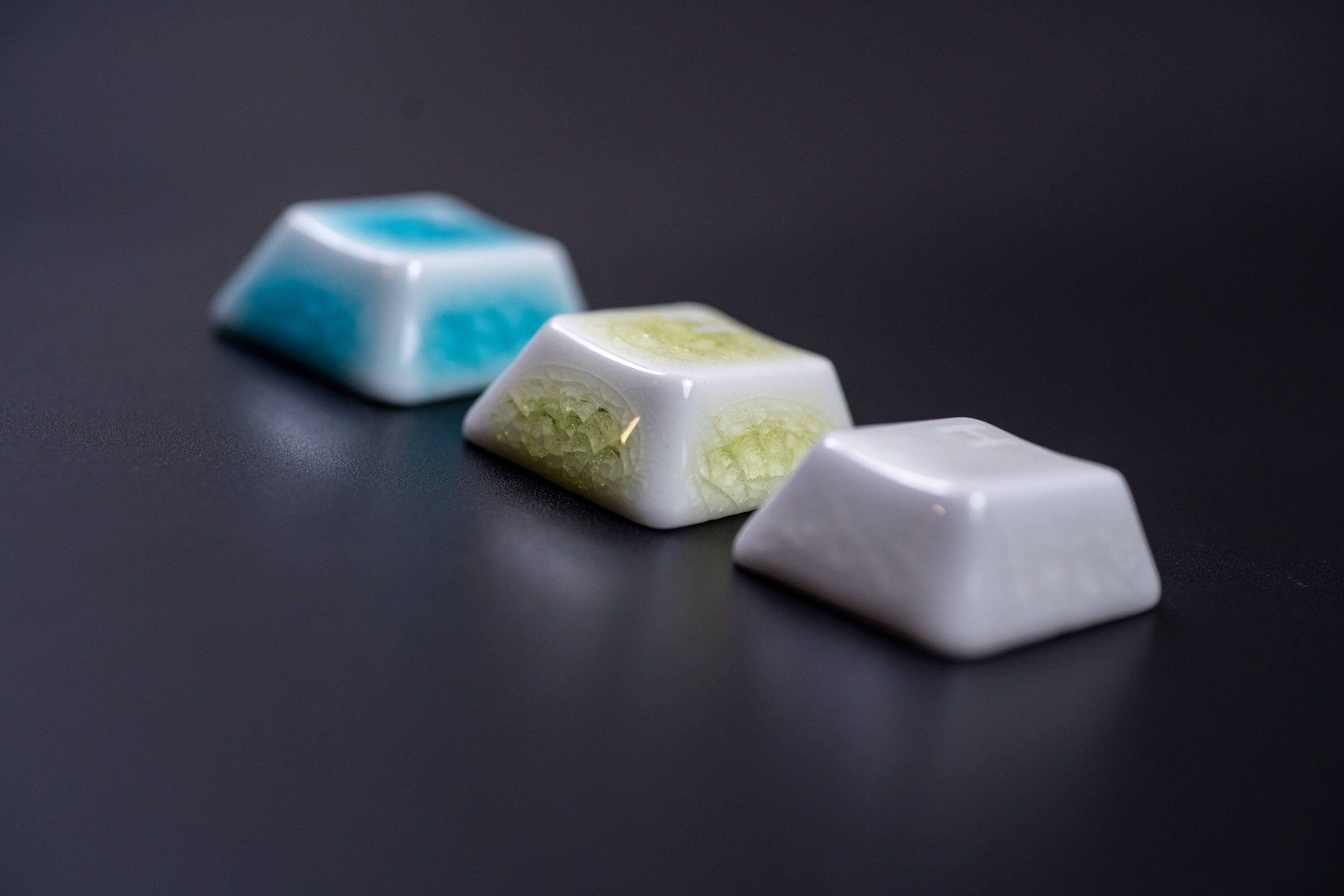 Cerakey Green Crazed Keycapsレビュー|陶器独特のクラックと和の雰囲気を感じるセラミックキーキャップ 18 P1068936