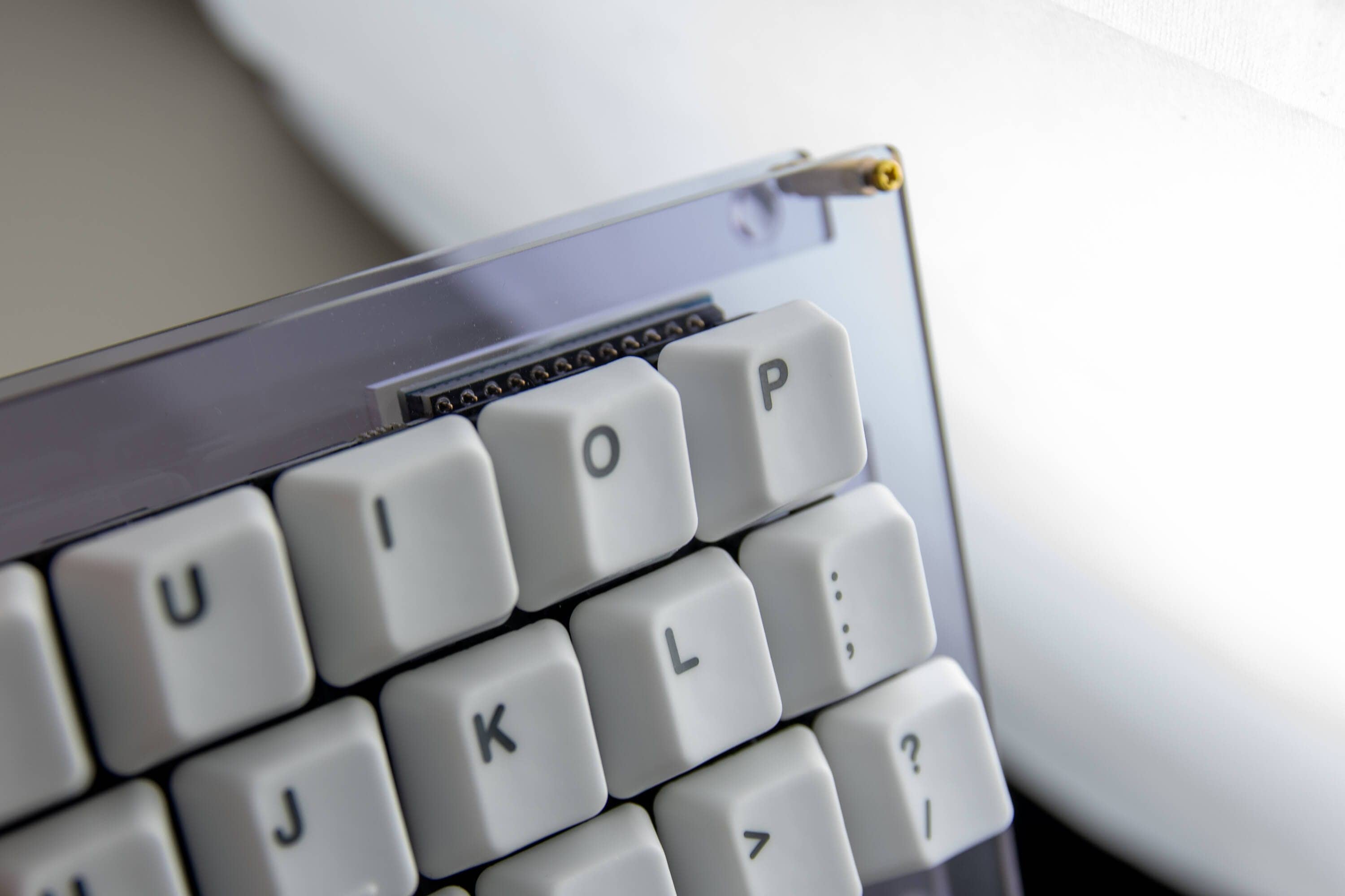 cerakey matte white 11